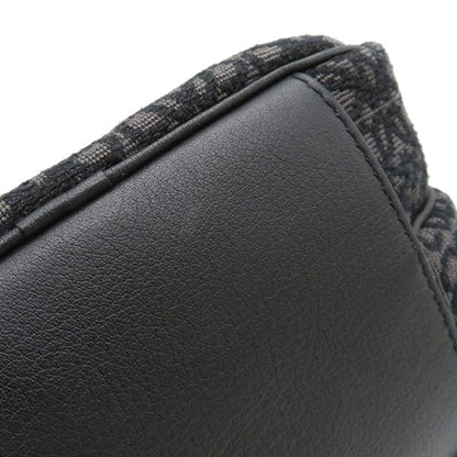 Loewe Shoulder Bag Anagram Mini Camera Bag Jacquard Calfskin Black and Gray