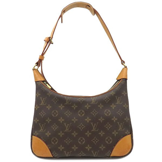 Louis Vuitton Shoulder Bag Boulogne 30 Monogram Canvas Monogram Gold Hardware