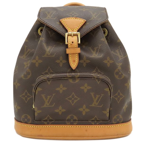 Louis Vuitton Backpack Daypack Mini Montsouris Monogram Canvas Monogram Gold