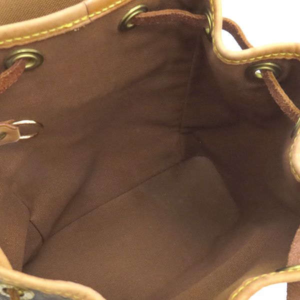 Louis Vuitton Backpack Daypack Mini Montsouris Monogram Canvas Monogram Gold