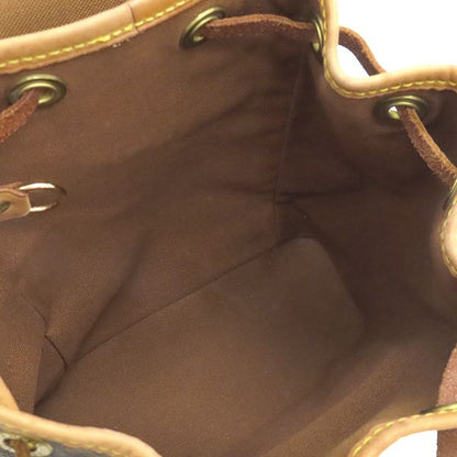 Louis Vuitton Backpack Daypack Mini Montsouris Monogram Canvas Monogram Gold