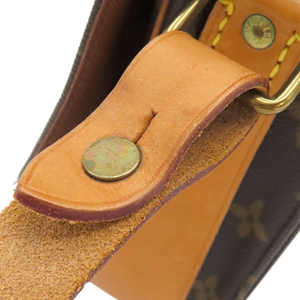 Louis Vuitton Shoulder Bag Cartes Ciel MM Monogram Canvas Monogram Gold