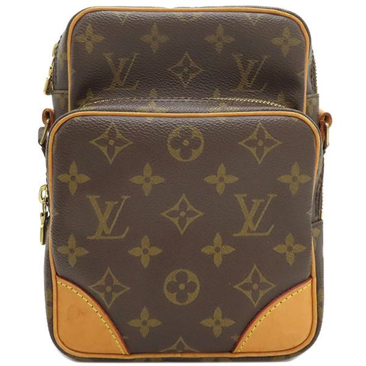 Louis Vuitton Shoulder Bag Amazon Monogram Canvas Monogram Gold Hardware Brown
