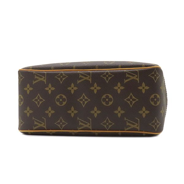 Louis Vuitton Shoulder Bag Cité MM Monogram Canvas Monogram Silver Hardware