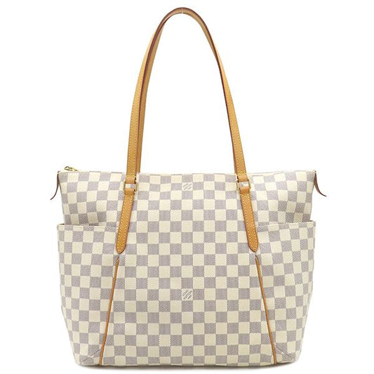 Louis Vuitton Tote Bag Totally MM Damier Azure Canvas Damier Azure Gold