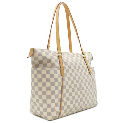 Louis Vuitton Tote Bag Totally MM Damier Azure Canvas Damier Azure Gold