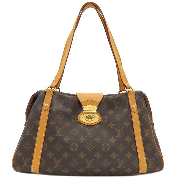 Louis Vuitton Shoulder Bag Stresa PM Monogram Canvas Monogram Gold Hardware