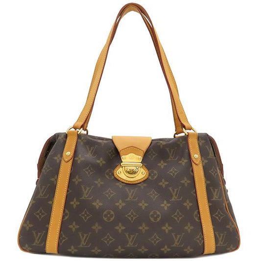 Louis Vuitton Shoulder Bag Stresa PM Monogram Canvas Monogram Gold Hardware