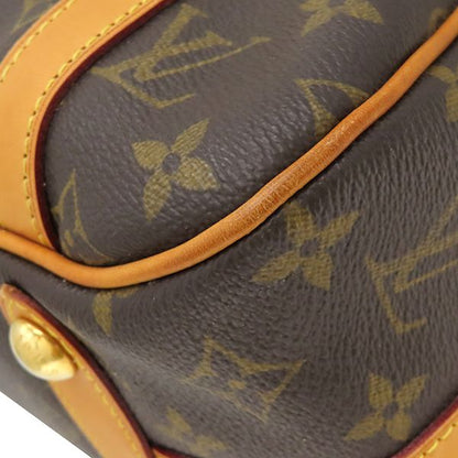 Louis Vuitton Shoulder Bag Stresa PM Monogram Canvas Monogram Gold Hardware