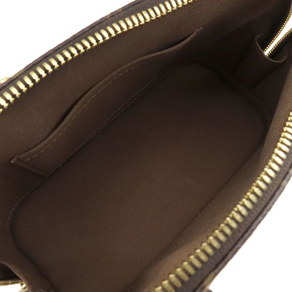 Louis Vuitton 2way Bag Alma BB Monogram Canvas Monogram Gold Hardware Brown