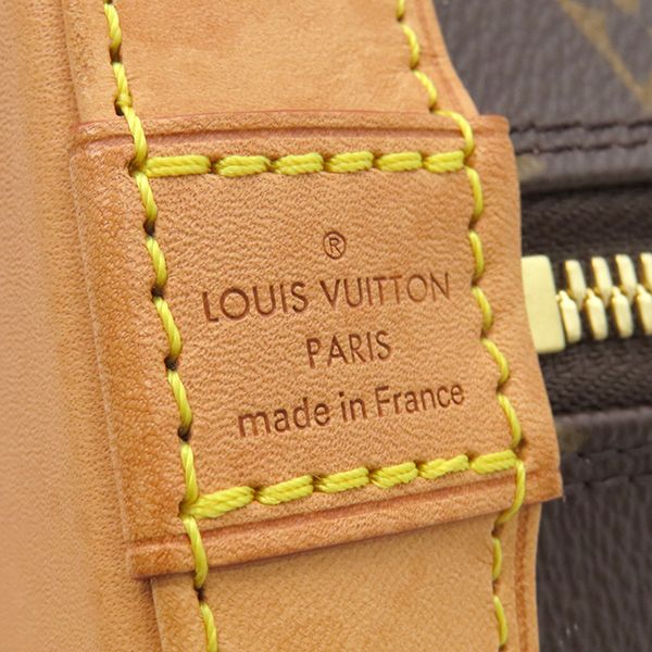 Louis Vuitton 2way Bag Alma BB Monogram Canvas Monogram Gold Hardware Brown