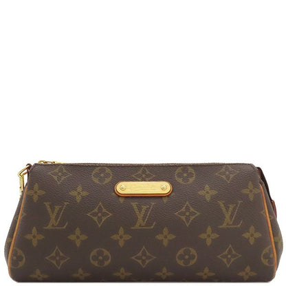 Louis Vuitton 2way Bag Eva Monogram Canvas Monogram Gold Hardware Brown