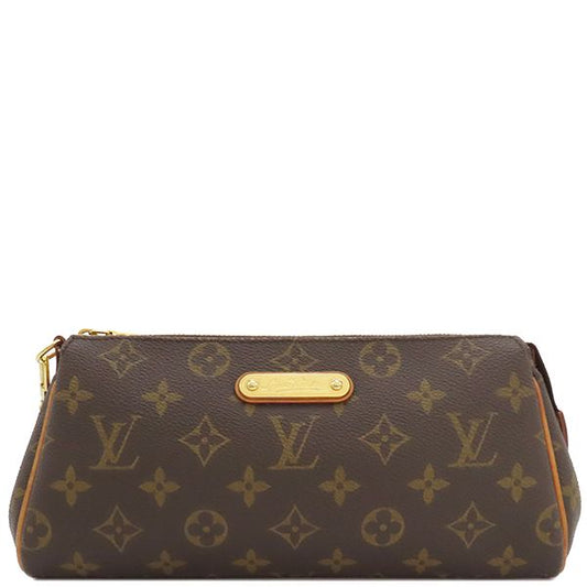 Louis Vuitton 2way Bag Eva Monogram Canvas Monogram Gold Hardware Brown