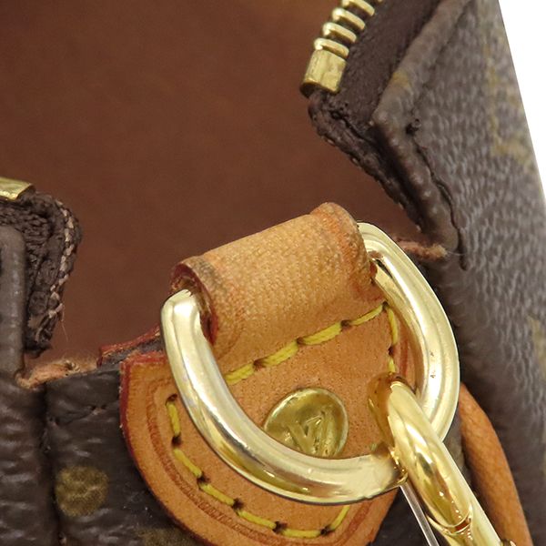 Louis Vuitton 2way Bag Eva Monogram Canvas Monogram Gold Hardware Brown
