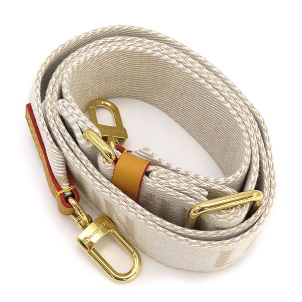 Louis Vuitton Shoulder Bag LV Squared Double Phone Pouch Monogram Stripe Canvas