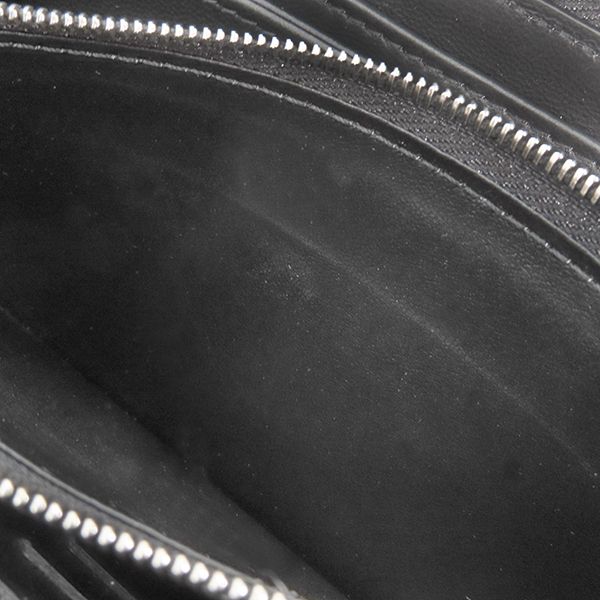 Louis Vuitton Long Wallet Zippy Wallet Monogram Mahina Noir Black Silver