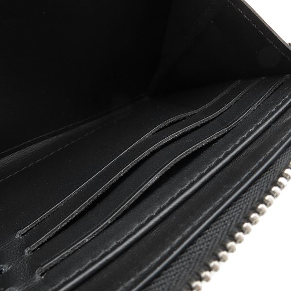 Louis Vuitton Long Wallet Zippy Wallet Monogram Mahina Noir Black Silver