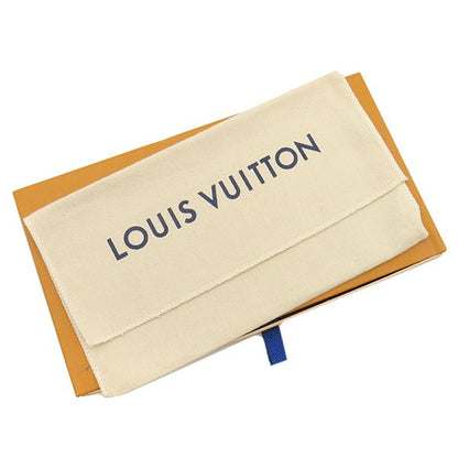 Louis Vuitton Long Wallet Zippy Wallet Monogram Mahina Noir Black Silver
