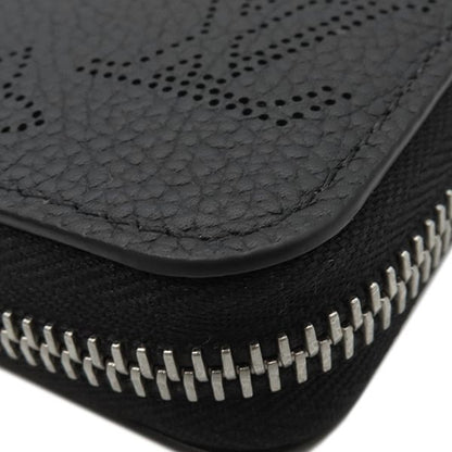 Louis Vuitton Long Wallet Zippy Wallet Monogram Mahina Noir Black Silver
