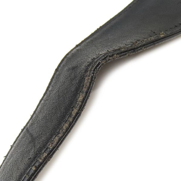 Chanel Shoulder Bag Draw String Shoulder Bag Lambskin Black Gold Hardware Black