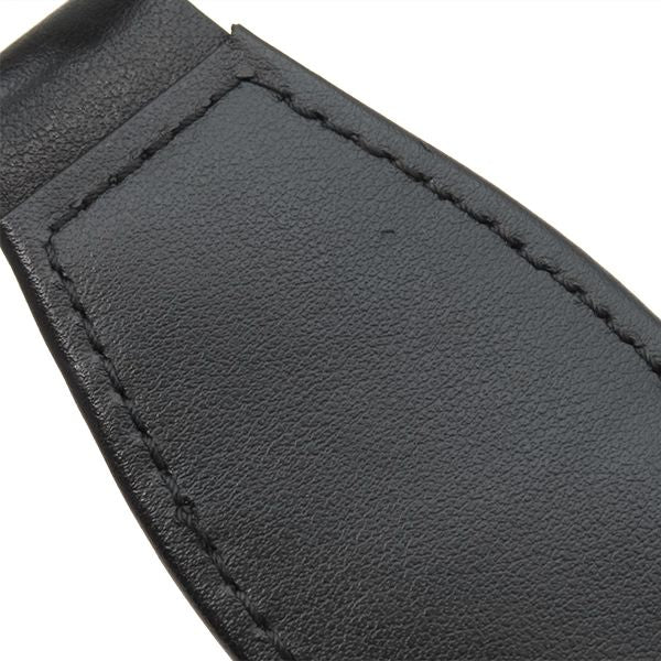 Gucci 2way Bag Ggmatelasse Top Handle Leather Nylon Black Silver Hardware Black