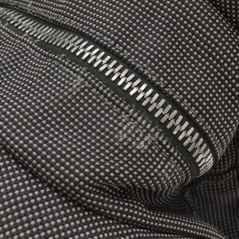 Hermes Tote Bag Her Line Tote MM Canvas Gray Silver Hardware Key and Cadena