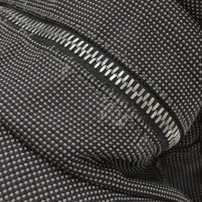 Hermes Tote Bag Her Line Tote MM Canvas Gray Silver Hardware Key and Cadena