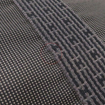 Hermes Tote Bag Her Line Tote MM Canvas Gray Silver Hardware Key and Cadena