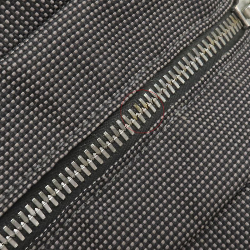 Hermes Tote Bag Her Line Tote MM Canvas Gray Silver Hardware Key and Cadena