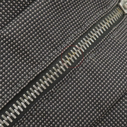 Hermes Tote Bag Her Line Tote MM Canvas Gray Silver Hardware Key and Cadena