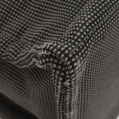 Hermes Tote Bag Her Line Tote MM Canvas Gray Silver Hardware Key and Cadena