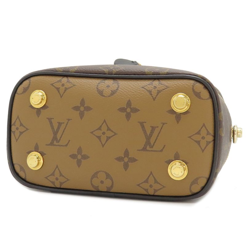 Louis Vuitton 2way Bag Vanity Nv PM Monogram Canvas Monogram Reverse Canvas