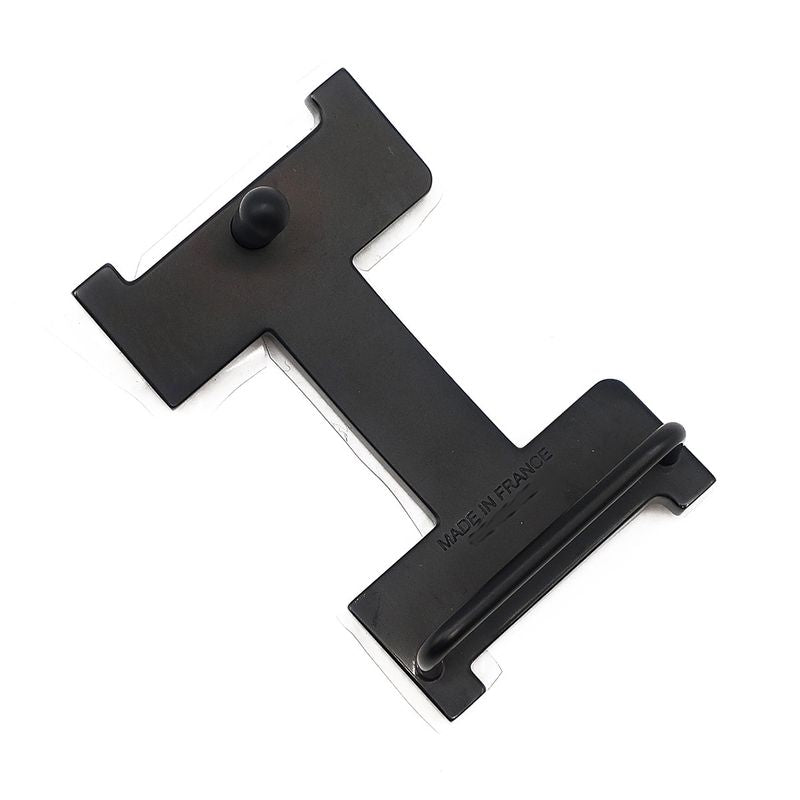 Hermes Belt Constance H #85 Swift Vaux Epson Black and Etoupe #85 Never Used H