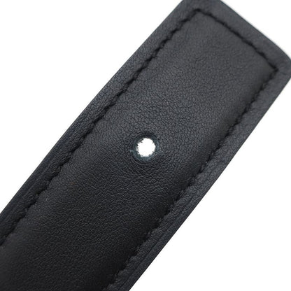 Hermes Belt Constance H #85 Swift Vaux Epson Black and Etoupe #85 Never Used H