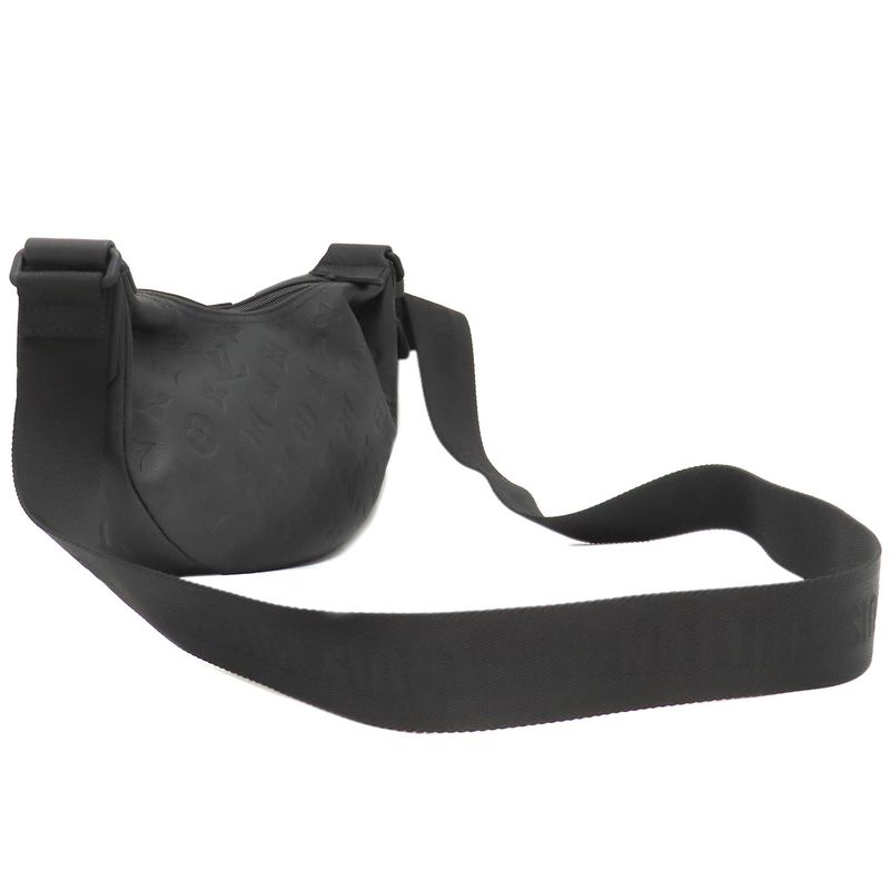 Louis Vuitton Shoulder Bag Hammock Bag PM Monogram Shadow Black Matte Black