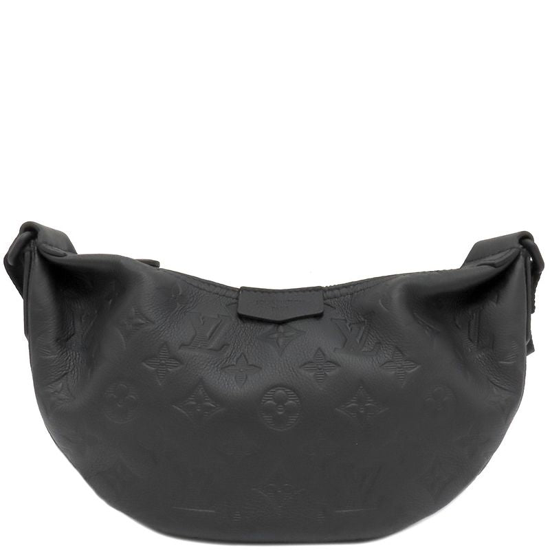 Louis Vuitton Shoulder Bag Hammock Bag PM Monogram Shadow Black Matte Black