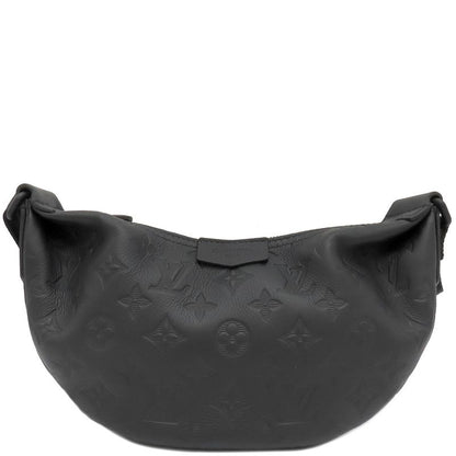 Louis Vuitton Shoulder Bag Hammock Bag PM Monogram Shadow Black Matte Black