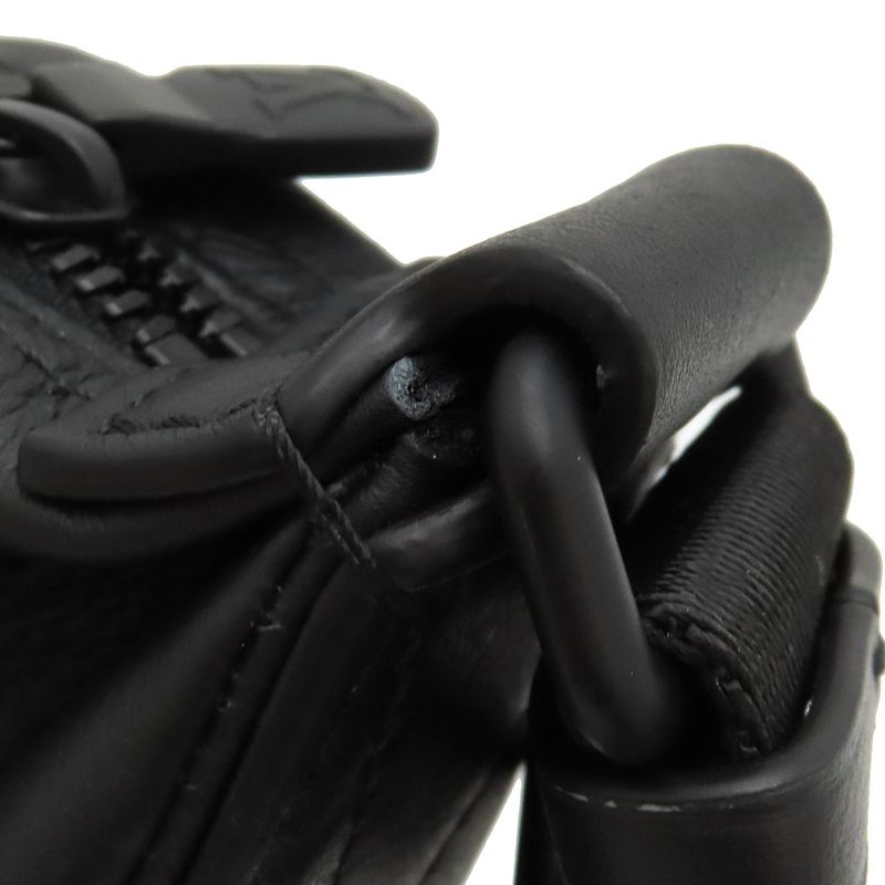 Louis Vuitton Shoulder Bag Hammock Bag PM Monogram Shadow Black Matte Black