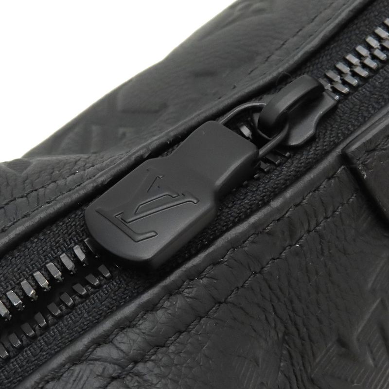 Louis Vuitton Shoulder Bag Hammock Bag PM Monogram Shadow Black Matte Black