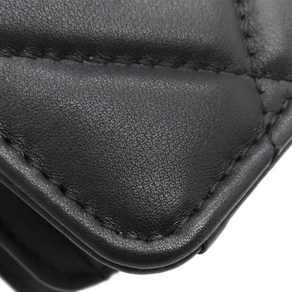 Chanel Shoulder Bag Matelasse Chain Shoulder Lambskin Black Vintage Hardware