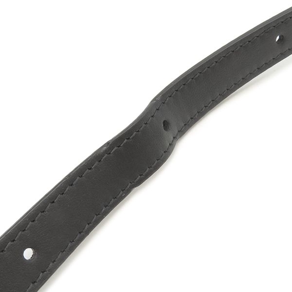 Gucci Shoulder Bag Interlocking G Heart Shoulder Leather Black Gold Hardware