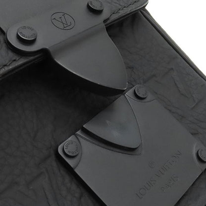 Louis Vuitton Shoulder Bag Pico S Lock Taurillon Monogram Leather Noir Black