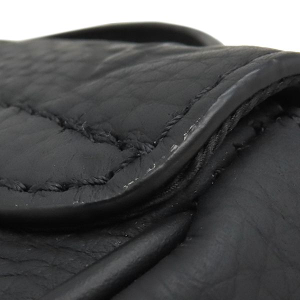 Louis Vuitton Shoulder Bag Pico S Lock Taurillon Monogram Leather Noir Black