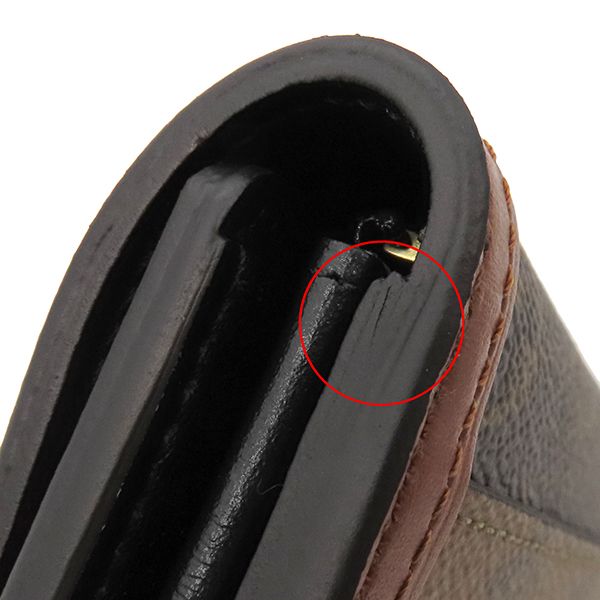 Louis Vuitton Long Wallet Portefeuille Sarah Dauphine Monogram Canvas Monogram