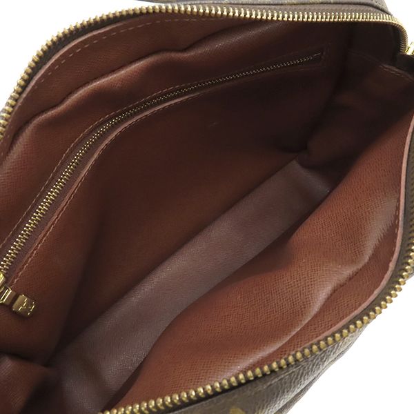 Louis Vuitton Shoulder Bag Nile Monogram Canvas Monogram Gold Hardware Brown