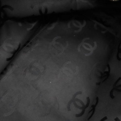 Chanel Handbag Coco Mark Tote Leather Dark Brown Mattogo Old Hardware Brown