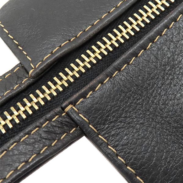 Chanel Handbag Coco Mark Tote Leather Dark Brown Mattogo Old Hardware Brown