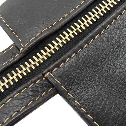 Chanel Handbag Coco Mark Tote Leather Dark Brown Mattogo Old Hardware Brown