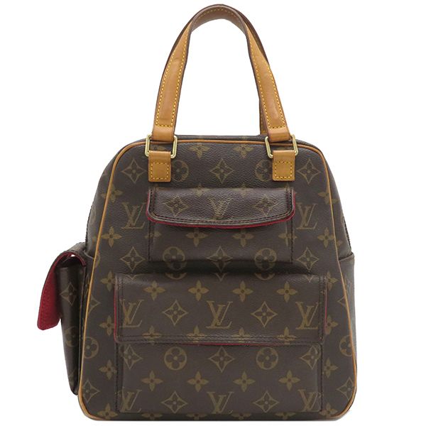 Louis Vuitton Handbag Exantri Cité Monogram Canvas Monogram Gold Hardware Brown