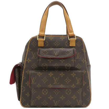 Louis Vuitton Handbag Exantri Cité Monogram Canvas Monogram Gold Hardware Brown